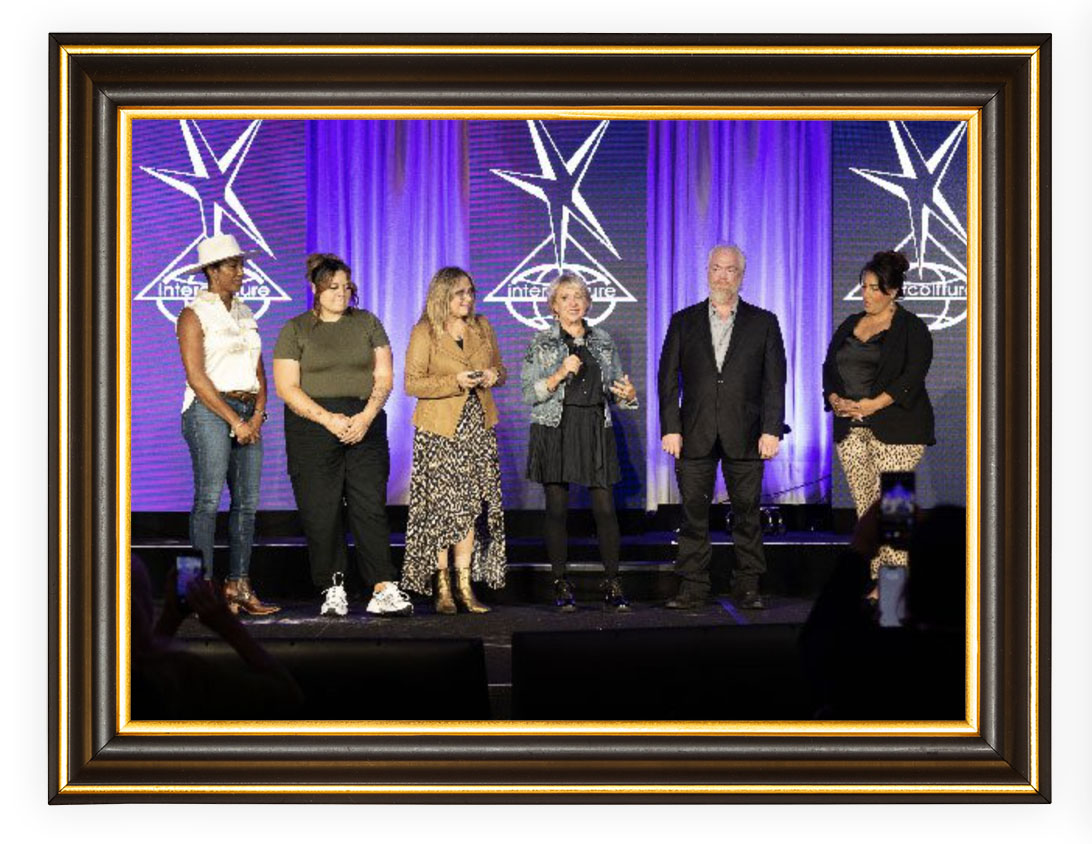 Image of Master Stylist & Educator Brian Cline at the Educator of the Year awards ceremony