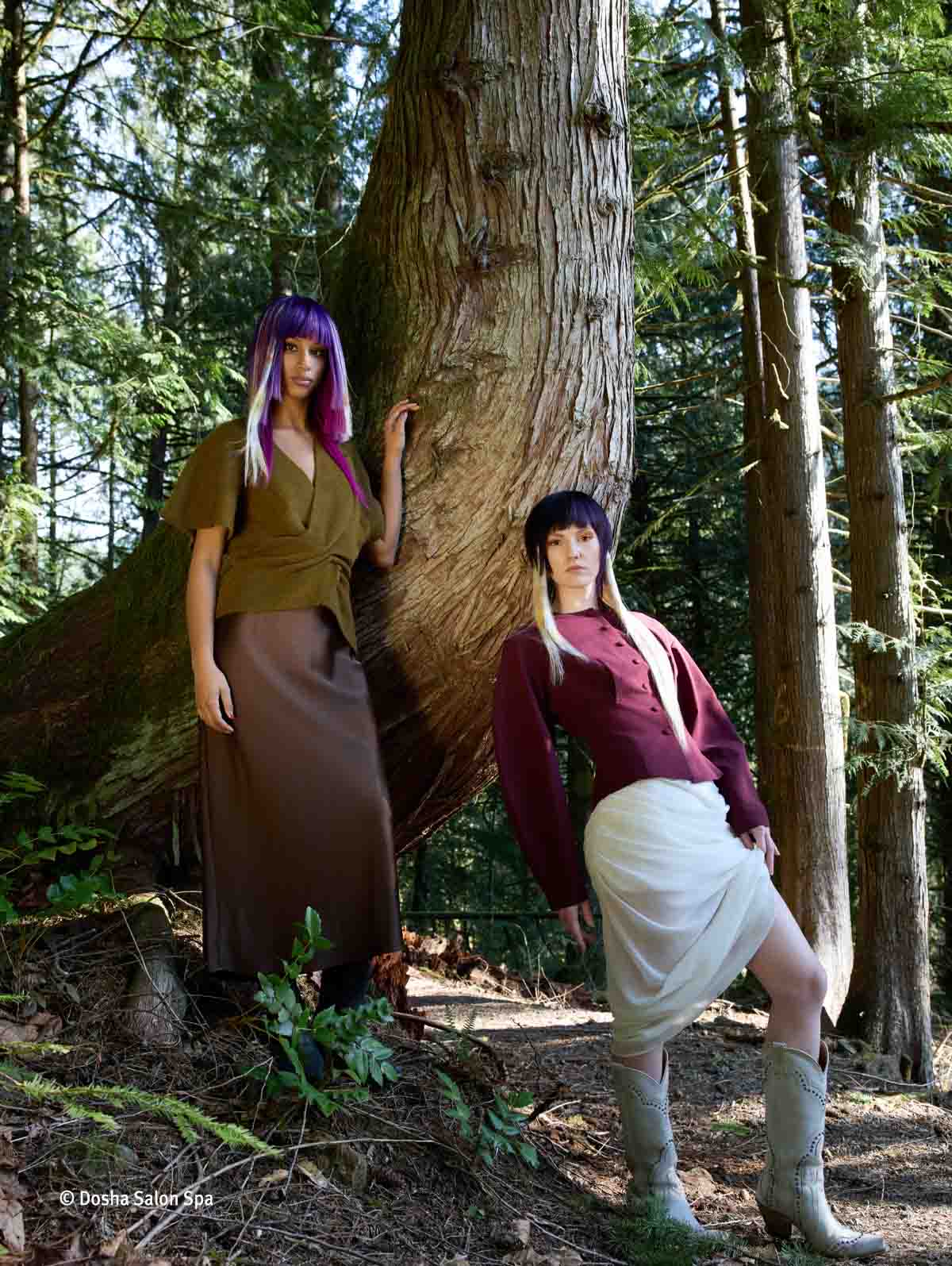 Imprinted - a nature inspired photoshoot by dosha creative team for earth month