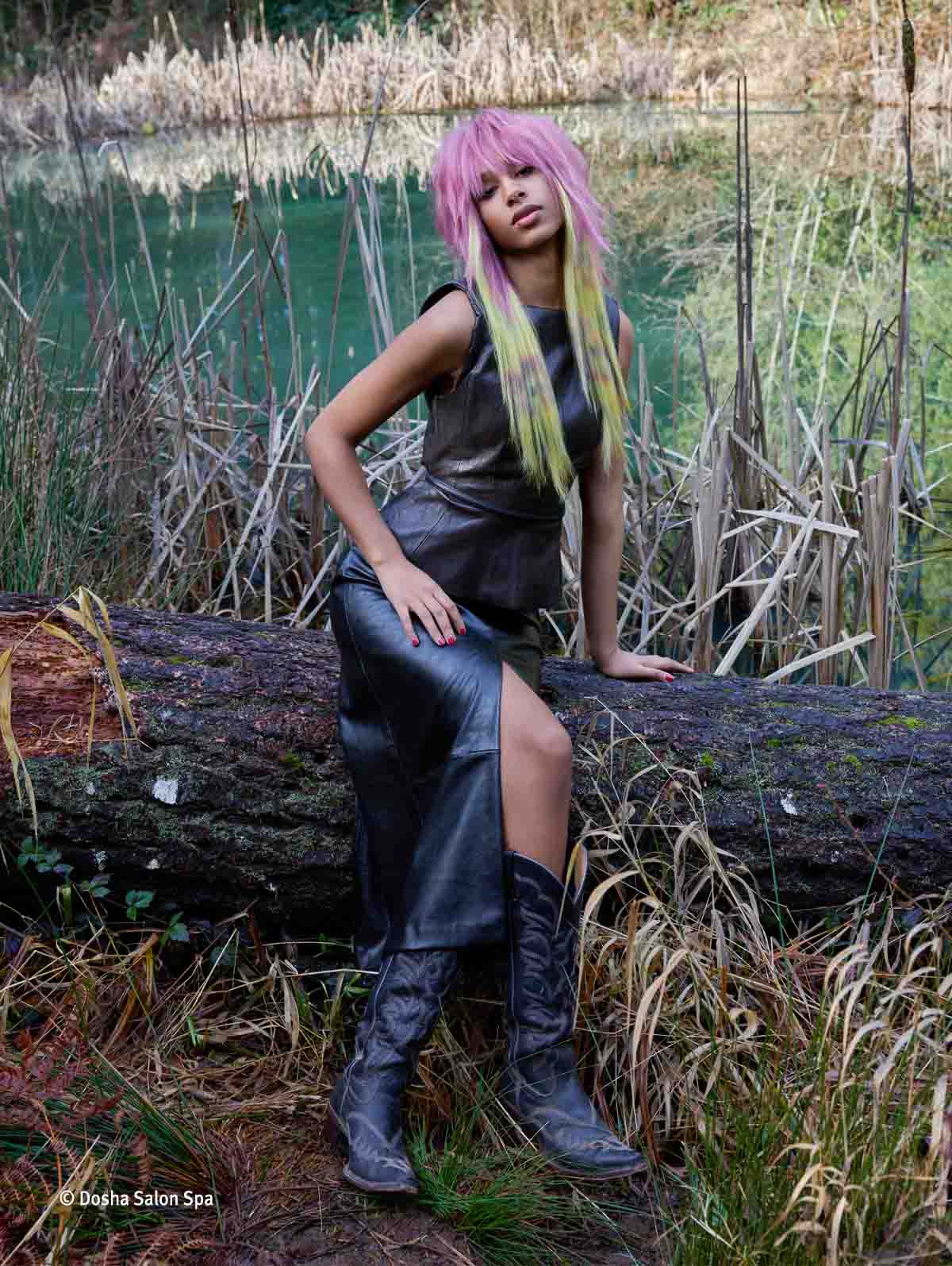 Imprinted - a nature inspired photoshoot by dosha creative team