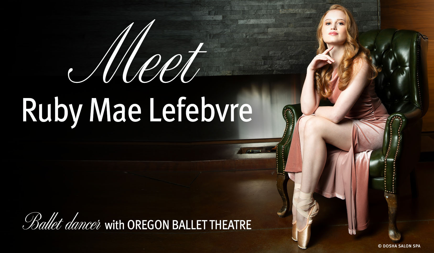 Image of oregon theatre ballet dancer Ruby Mae Lefebvre