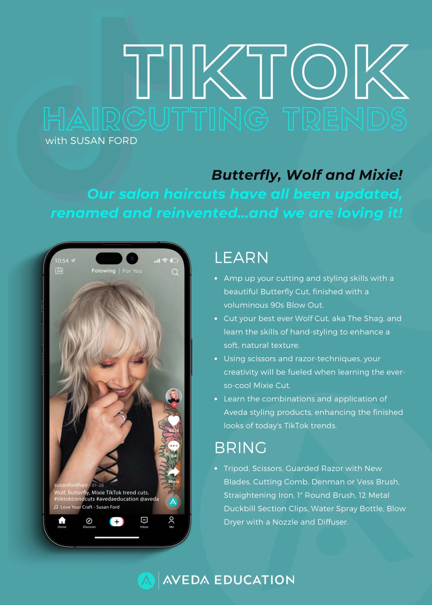 TikTok Trends Class Flyer