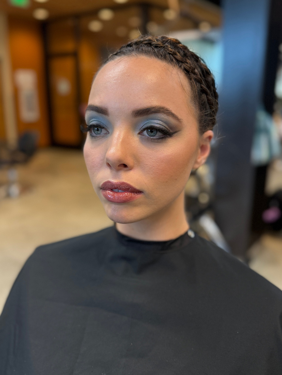 image of model makeup