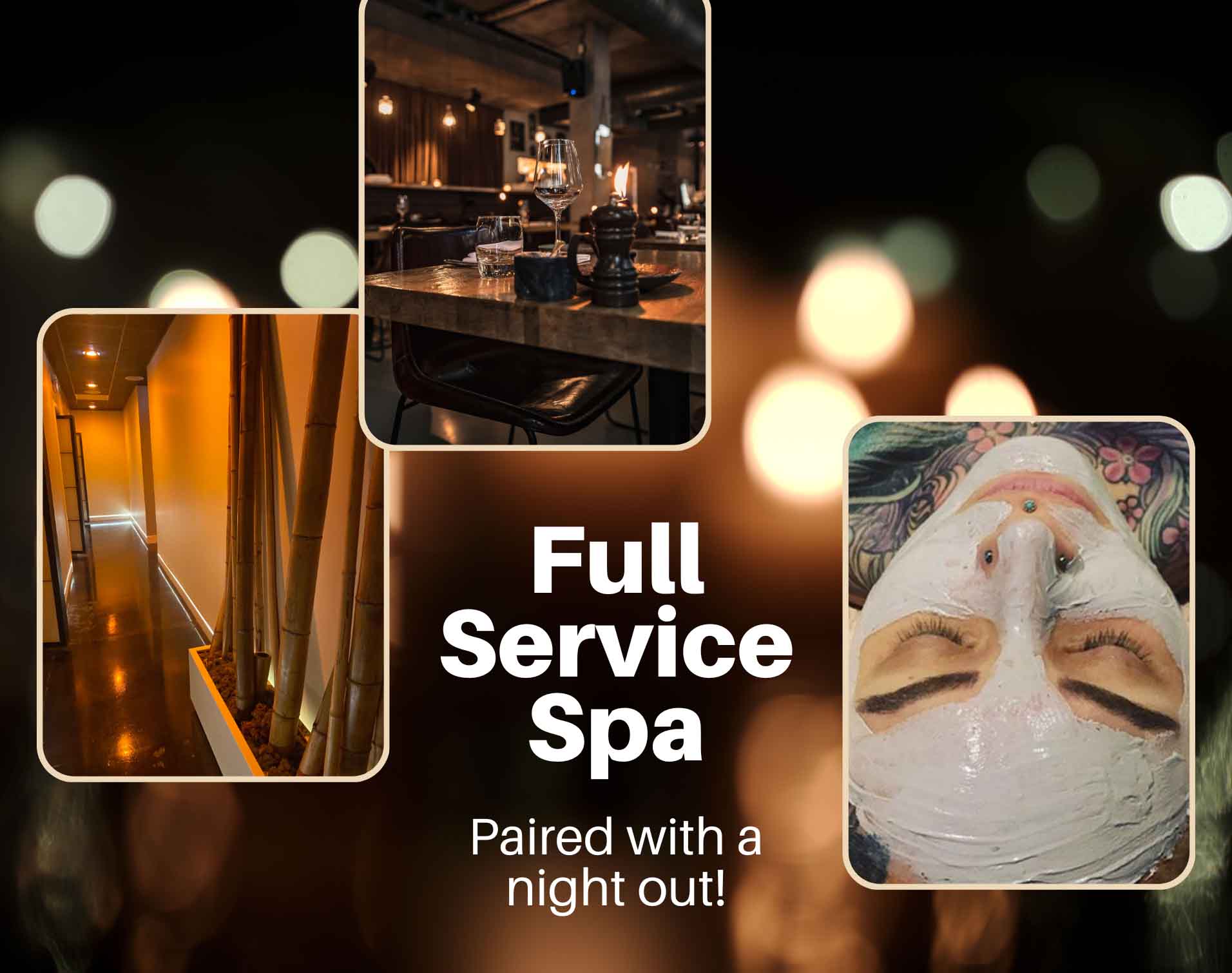 Image of the Perfect Evening: Spa Bliss and Dinner Delights at Clackamas town center