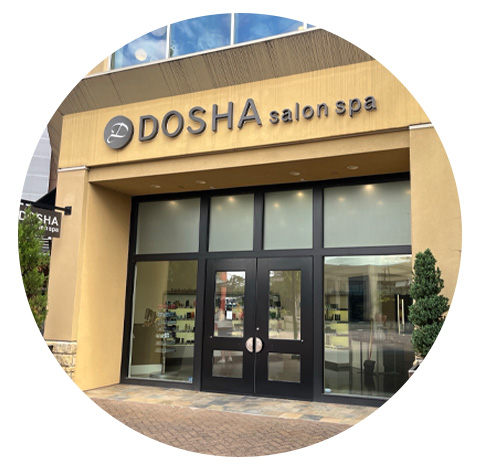 Dosha Clackamas salon storefront at Clackamas Town Center