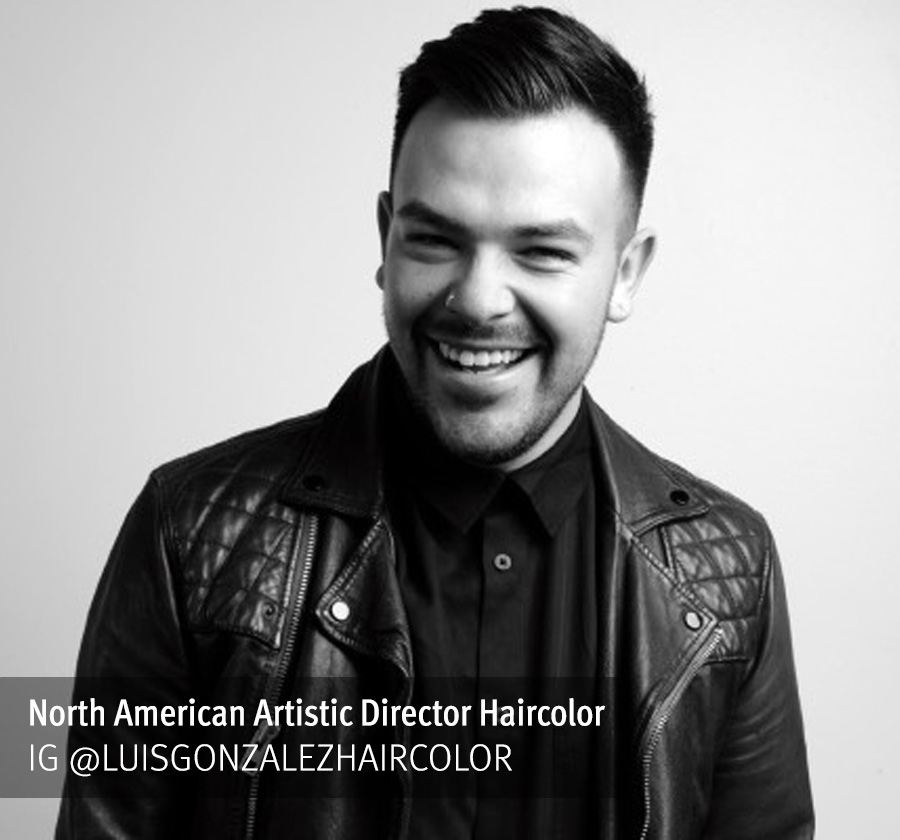 IMAGE OF AVEDA'S NORTH AMERICAN ARTISTIC DIRECTOR HAIRCOLOR, LUIS GONZALEZ