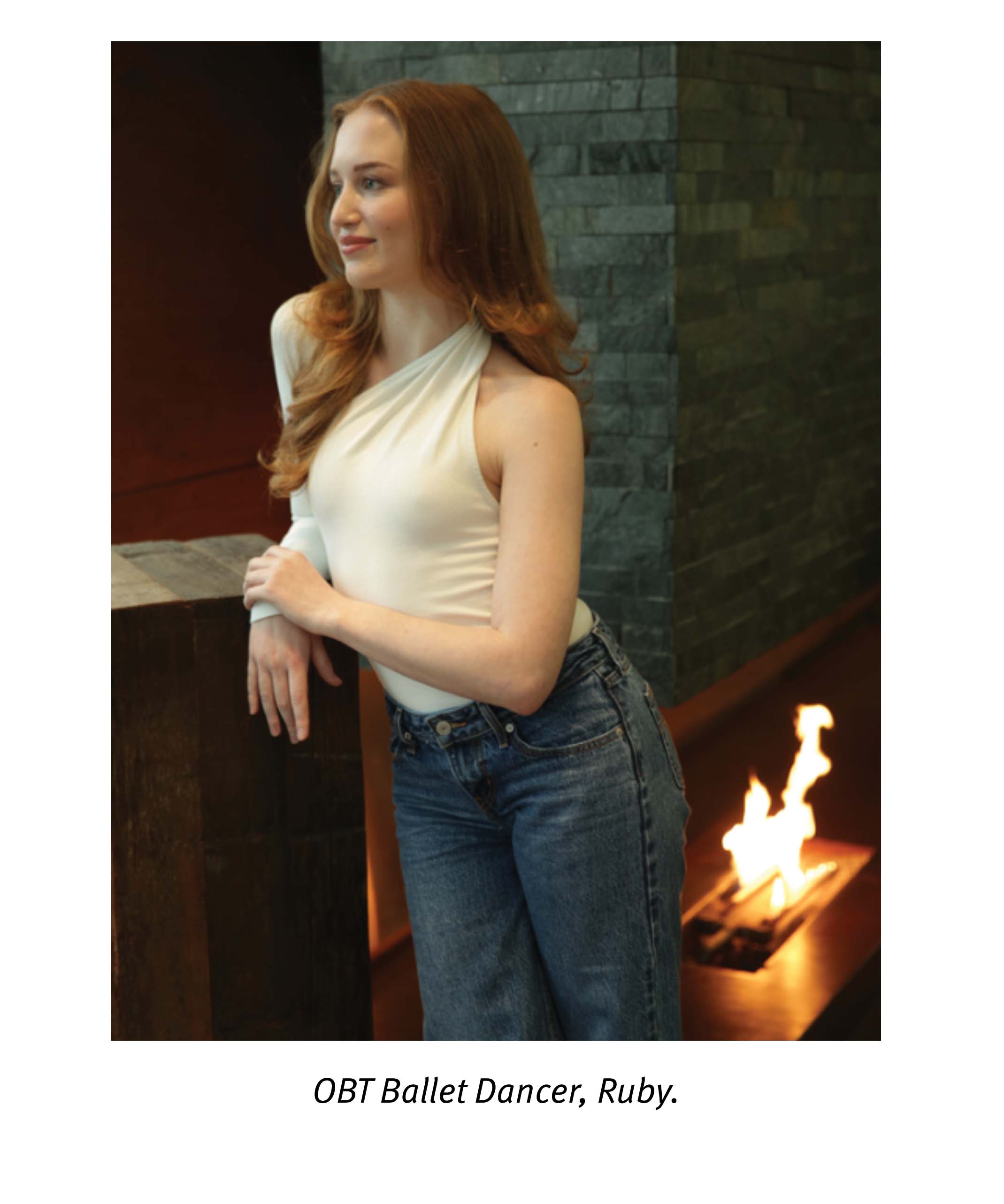 Image of oregon ballet dancer Ruby Mae Lefebvre at Dosha Hawthorne