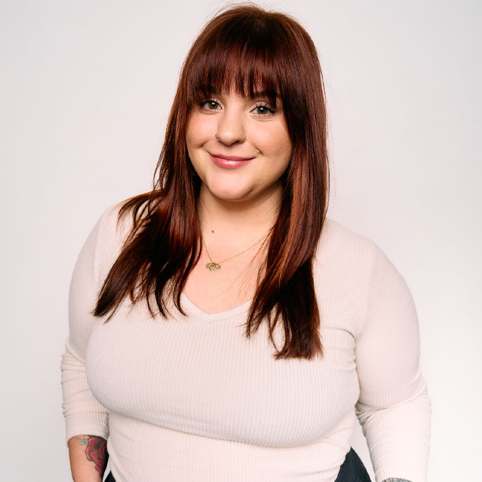 Master Stylist Olivia Tittle, VoMor™ certified tape-in specialist