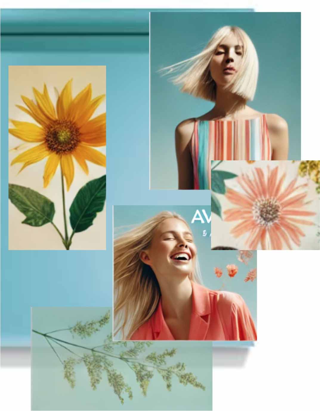 image of summer inspiration colors