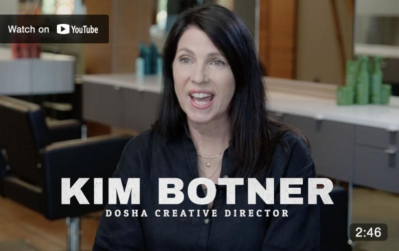 Kim Botner video with audio of her speaking on the technique of pressing flowers into hair