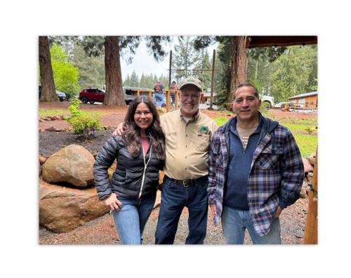 image at hopkins demonstration forest event