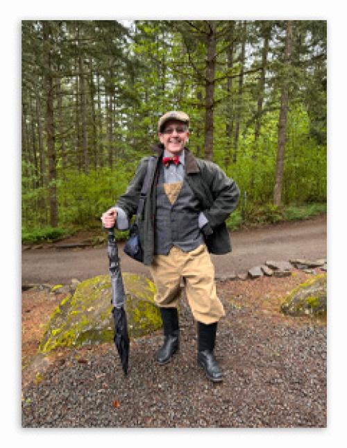 image of our Earth Month event at hopkins demonstration forest on April 28th from 1030am - 1pm