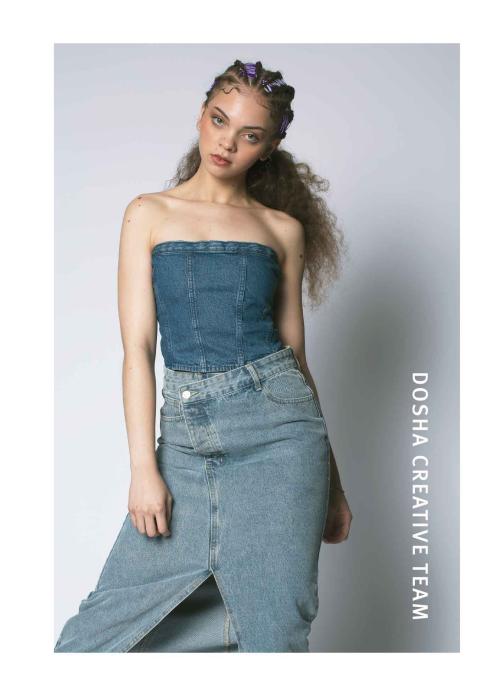  ​​​​image of braids and denim photoshoot