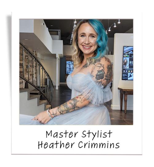 Master stylist Heather Crimmins at our West Linn location