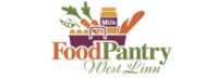 image of west linn food pantry logo with link to website