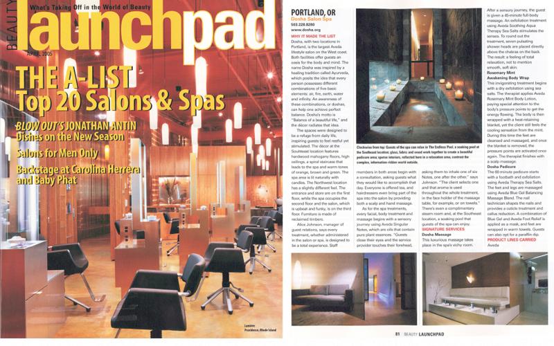 LaunchPad Magazine: Top 20 Salon & Spas