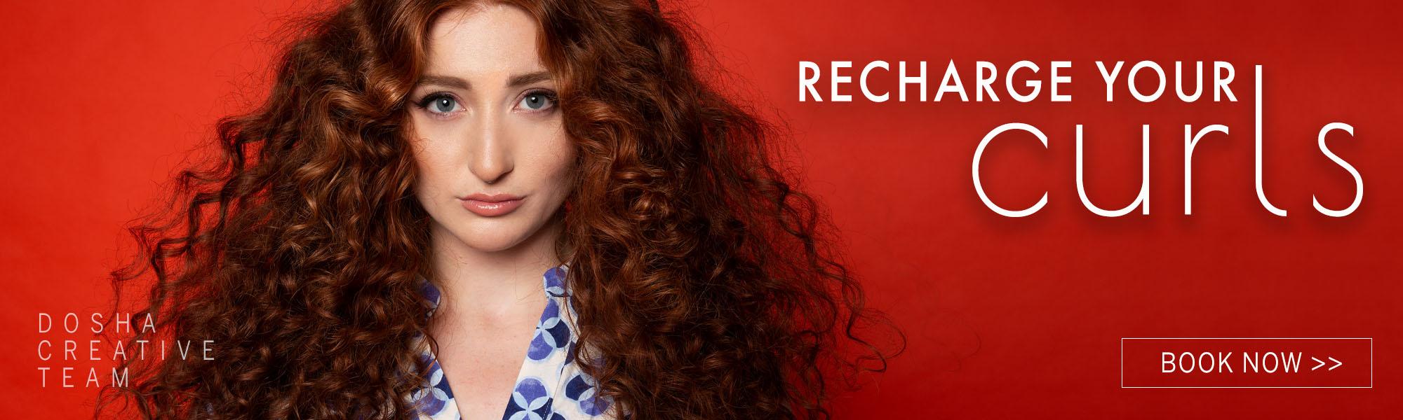 Recharge your curls! Dosha creative team texture photoshoot.