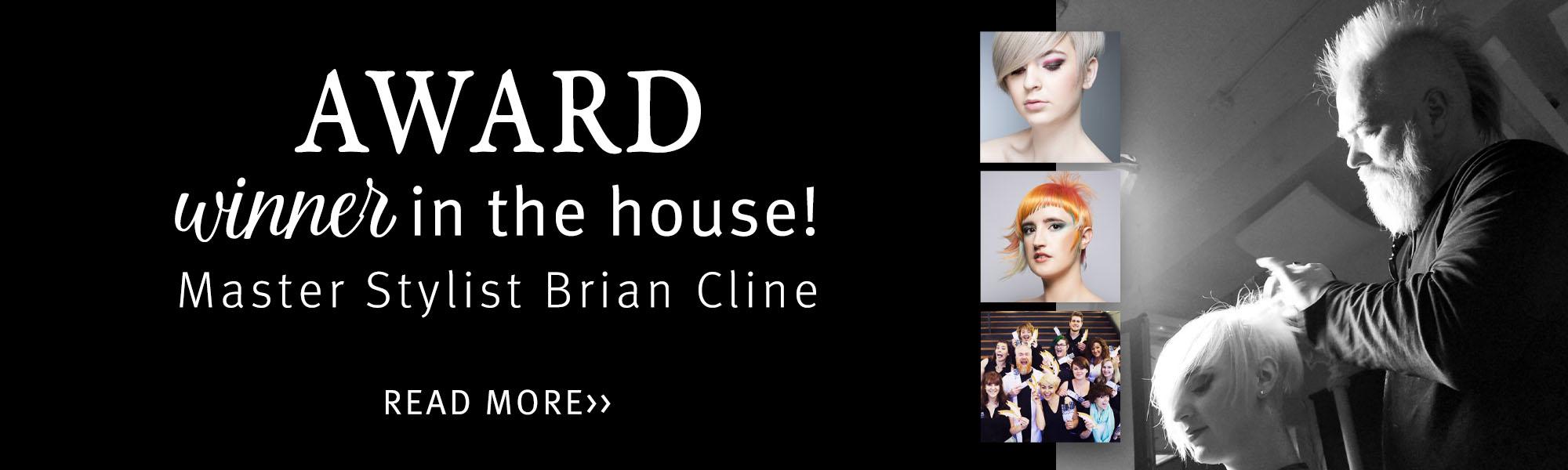 Image of Master Stylist & Educator Brian Cline awarded educator of the year