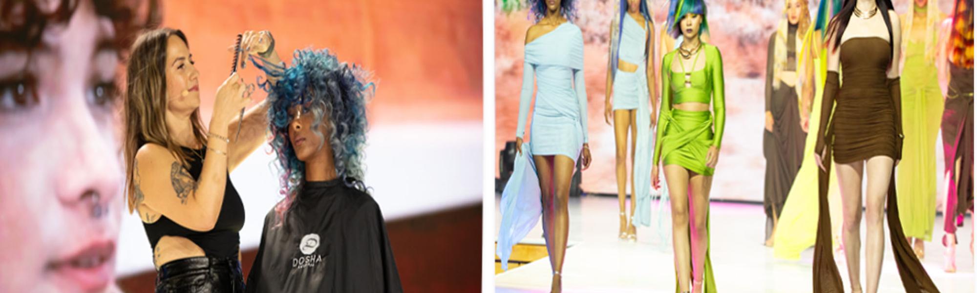 Our work on runways at Aveda Congress