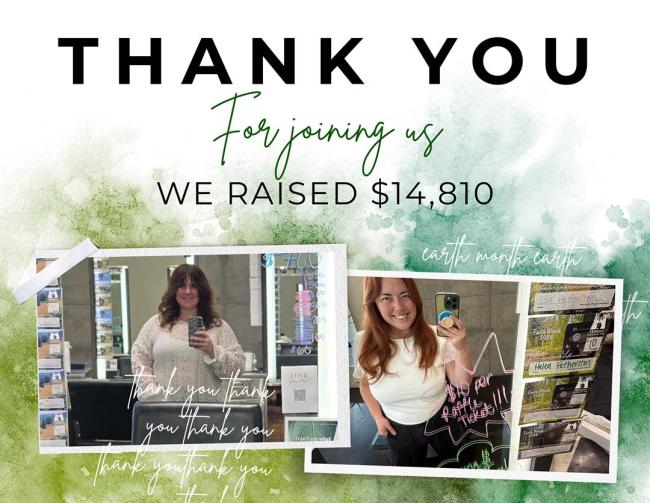 Thank you to our team and guests for helping us raise $14.810 for Hopkins Demonstration Forest this Earth Month