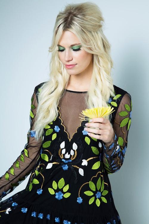 floral flowers plants fashion beauty hair makeup spring summer bold