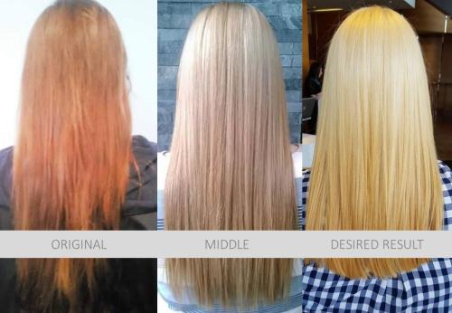 Color Correction Hair Model Dosha Salon Spa
