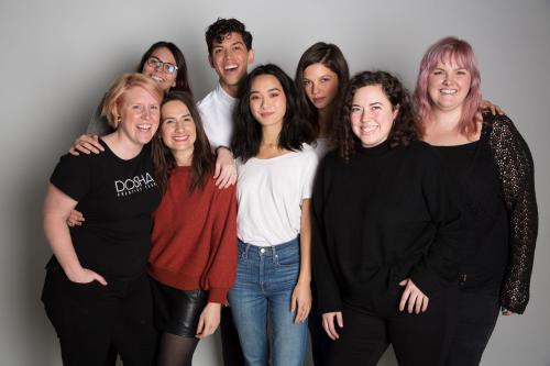 Love is Love Behind the scenes of valentines day inspired photoshoot of models and stylists