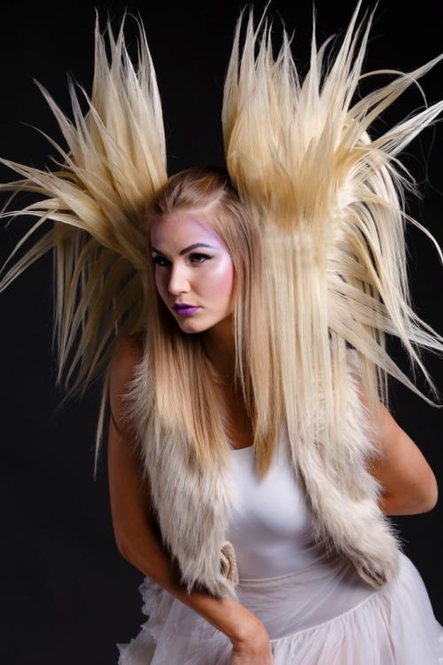 by Dosha Creative Team woodline fairy fairies avant garde blonde volume ethereal