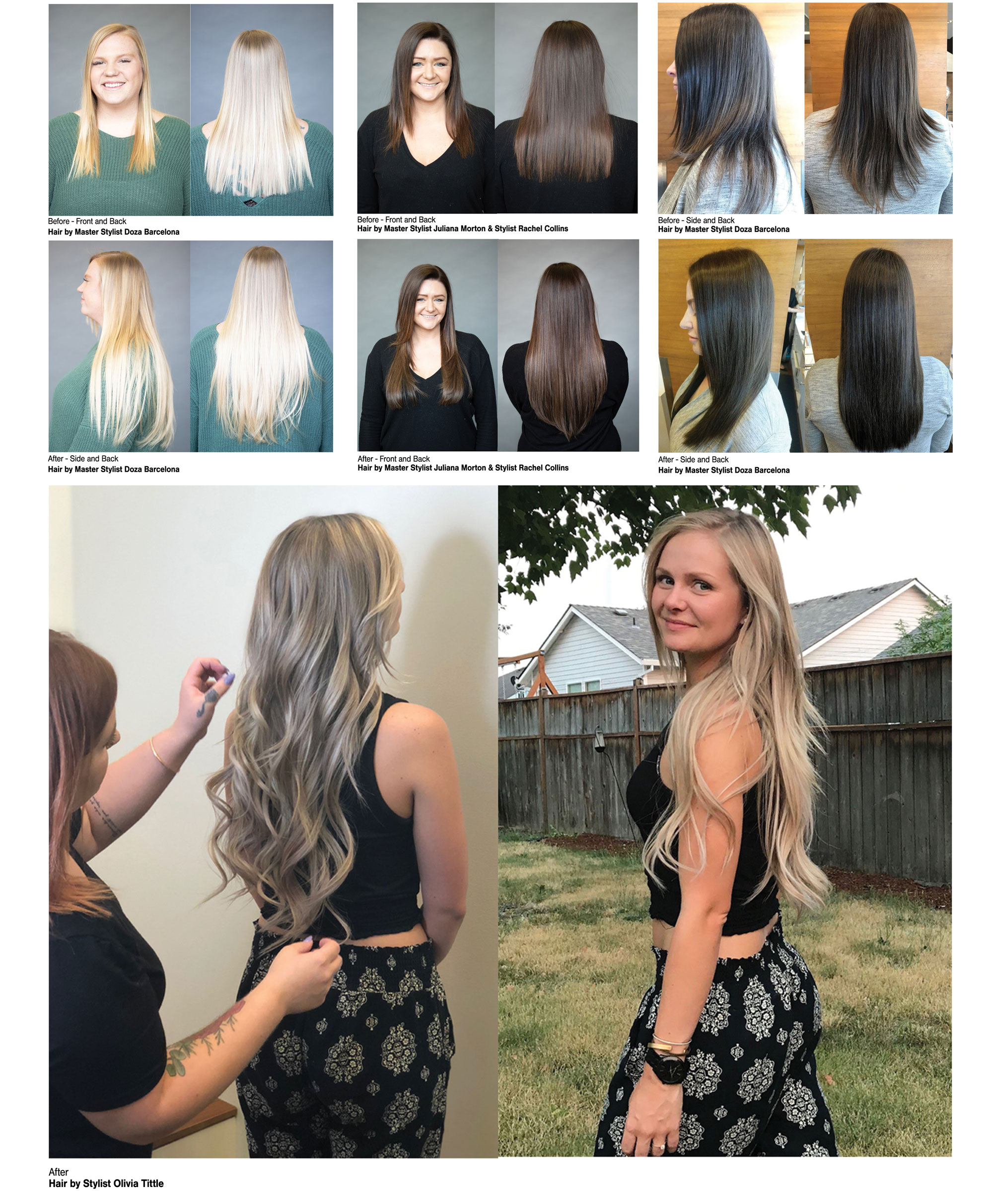 Dosha Salon Spa - VoMor™ Hair Extensions See Our Work